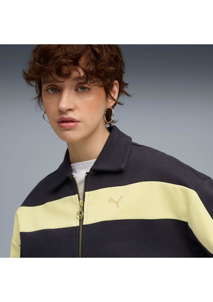 T7 Kadın Geniş Kesim Track Ceket fırsatları