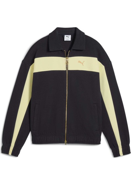 T7 Kadın Geniş Kesim Track Ceket