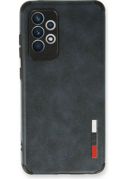 Samsung Galaxy A73 5g Kılıf Loop Deri Silikon - Lacivert