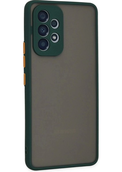 Samsung Galaxy A73 5g Kılıf Montreal Silikon Kapak - Yeşil modelleri