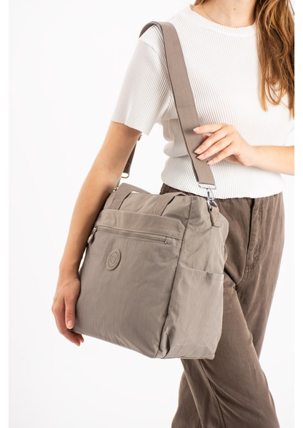 Sn 3032 Suya Dayanıklı Çok Bölmeli Krinkıl Çanta Kol Çantası Omuz modelleri