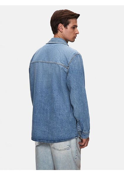 Aıdan Klasik Kesim Jean Gömlek modelleri