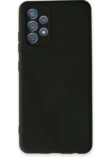 Samsung Galaxy A13 4g Kılıf Nano Içi Kadife Silikon - Siyah