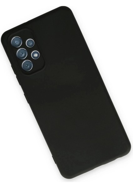 Samsung Galaxy A13 4g Kılıf Nano Içi Kadife Silikon - Siyah modelleri