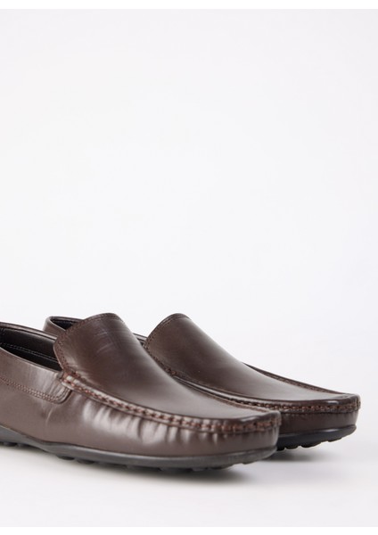 Deri Kahve Erkek Günlük Ayakkabı Abel indirimleri