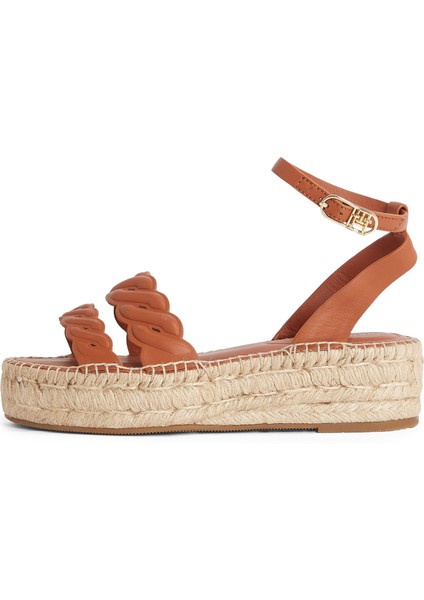 Deri Taba Kadın Sandalet FW0FW08496 fiyatları