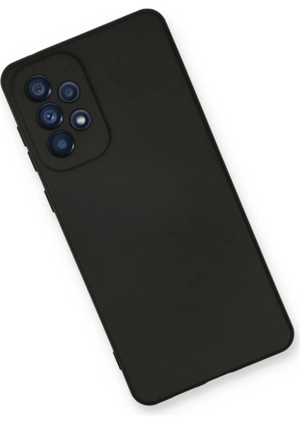 Samsung Galaxy A73 5g Kılıf Nano Içi Kadife Silikon - Siyah modelleri