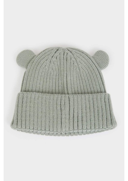 Erkek Bebek Dokuma Etiketli Kulaklı Triko Bere C8595A525WN modelleri