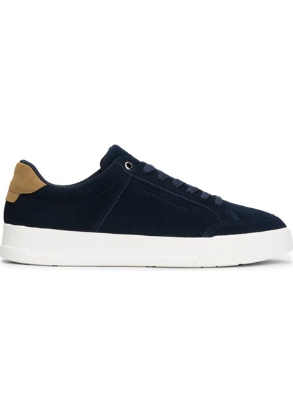 Lacivert Erkek Sneaker Th Court Summer Suede