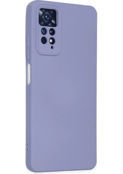 Xiaomi Redmi Note 11 Pro Kılıf Nano Içi Kadife Silikon - Lila modelleri