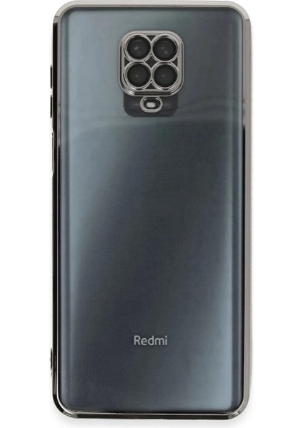 Xiaomi Redmi Note 9 Pro Kılıf Lensli Silikon - Gümüş fiyatları