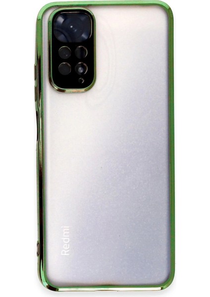 Xiaomi Redmi Note 11 Kılıf Lensli Silikon - Yeşil fiyatları