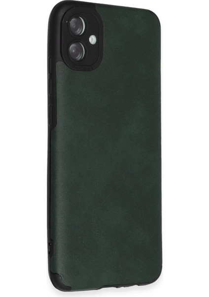 Samsung Galaxy A04E Kılıf Loop Deri Silikon - Yeşil fiyatları