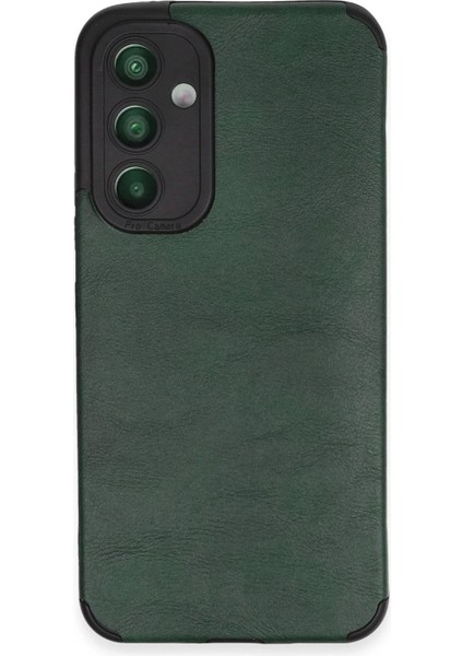 Samsung Galaxy A54 5g Kılıf Loop Deri Silikon - Yeşil