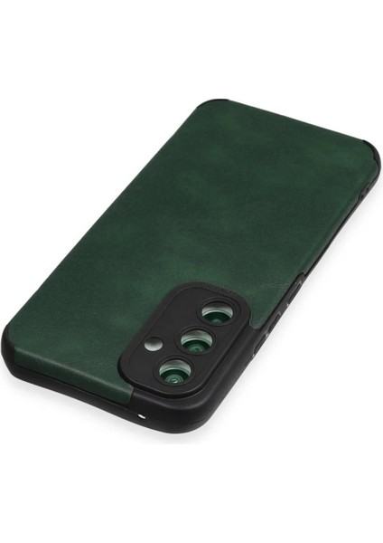 Samsung Galaxy A54 5g Kılıf Loop Deri Silikon - Yeşil modelleri