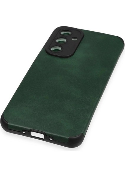 Samsung Galaxy A54 5g Kılıf Loop Deri Silikon - Yeşil fırsatları