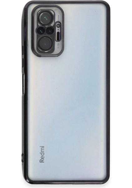 Xiaomi Redmi Note 10 Pro Kılıf Lensli Silikon - Siyah fiyatları