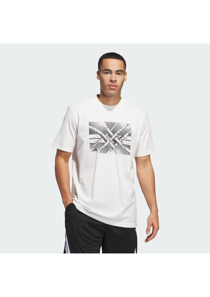 Adidas Performance JI7118 Basketball State of Mind Graphic Tişört