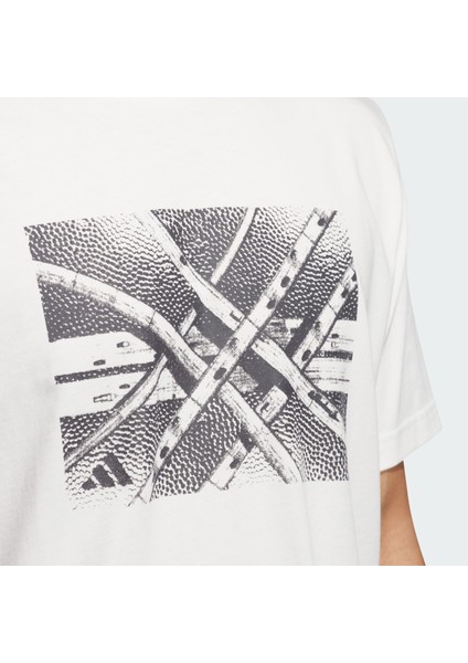 Adidas Performance JI7118 Basketball State of Mind Graphic Tişört fırsatları