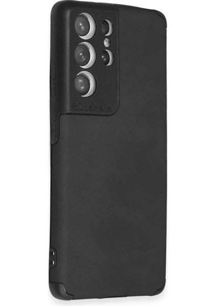 Samsung Galaxy S21 Ultra Kılıf Loop Deri Silikon - Siyah fiyatları