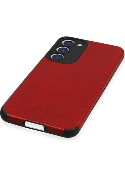 Samsung Galaxy S23 Plus Kılıf Loop Deri Silikon - Kırmızı fırsatları