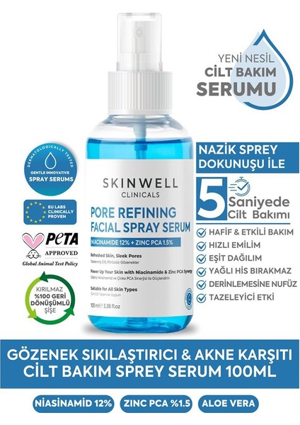 & Yoğun Nemlendirici Yüz Bakım Sprey Serum 100 ml fiyatları