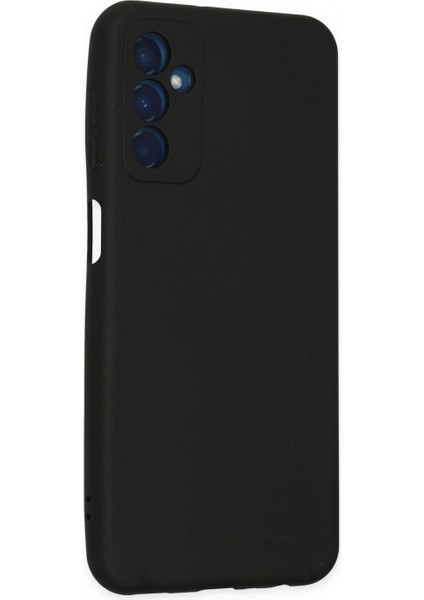 Samsung Galaxy M23 Kılıf Nano Içi Kadife Silikon - Siyah modelleri