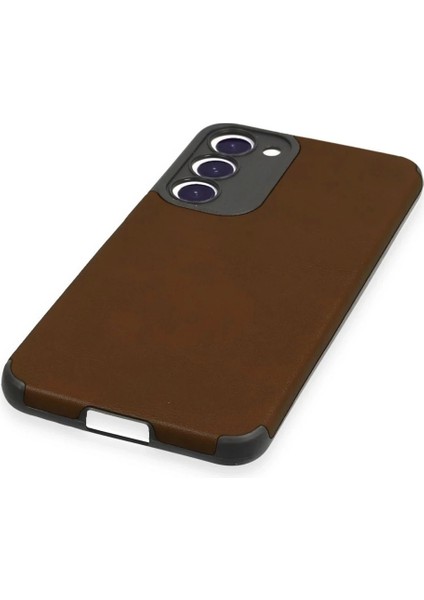 Samsung Galaxy S23 Plus Kılıf Loop Deri Silikon - Kahverengi fırsatları