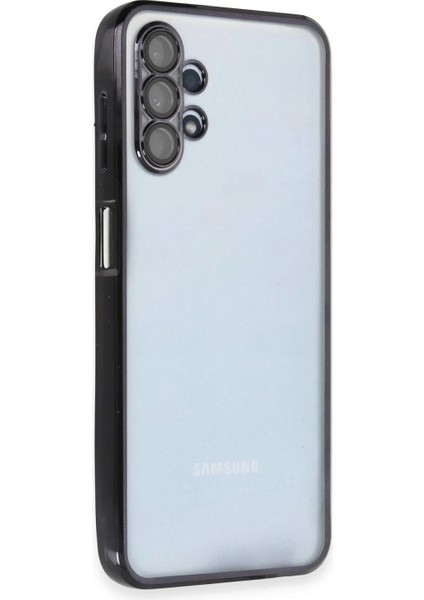 Samsung Galaxy A13 4g Kılıf Lensli Silikon - Siyah fiyatları