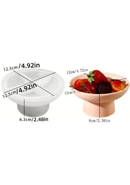 Dekoratif Silikon Tabak / Obje Kalıbı modelleri