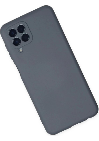 Samsung Galaxy M33 Kılıf Nano Içi Kadife Silikon - Gri fiyatları