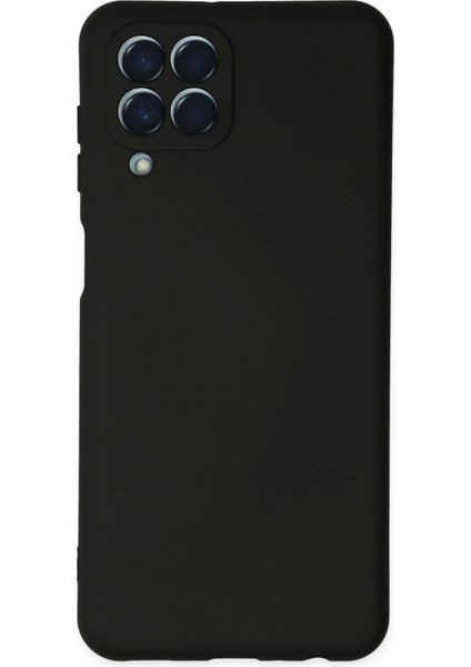 Samsung Galaxy M33 Kılıf Nano Içi Kadife Silikon - Siyah