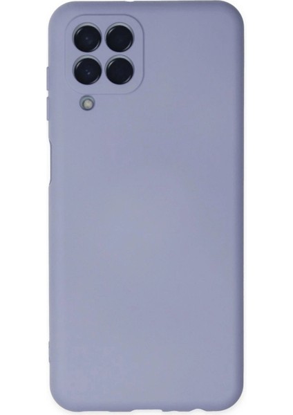 Samsung Galaxy M33 Kılıf Nano Içi Kadife Silikon - Lila