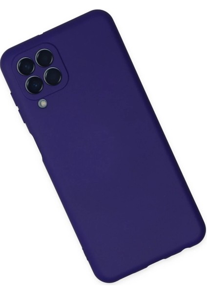 Samsung Galaxy M33 Kılıf Nano Içi Kadife Silikon - Mor fiyatları