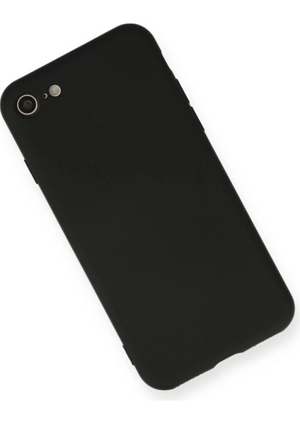 iPhone 7 Kılıf Nano Içi Kadife Silikon - Siyah fiyatları