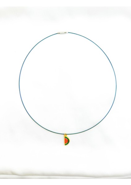 Gazze Kolye Siyah Ipli