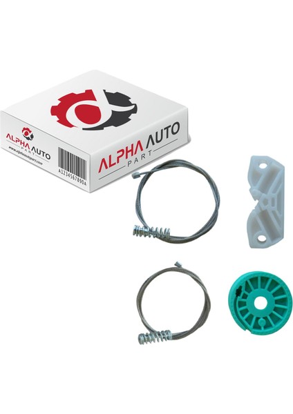 Mercedes Clk Class A209 C209 Arka Sağ Kapı Cam Tamir Takımı