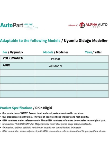 Audi, Volkswagen Passat Için Araba Kapı Kilit Motoru fiyatları