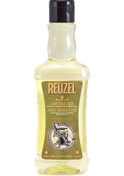 Tea Tree Erkekler Için 3ü1 Arada Şampuan 350 ml