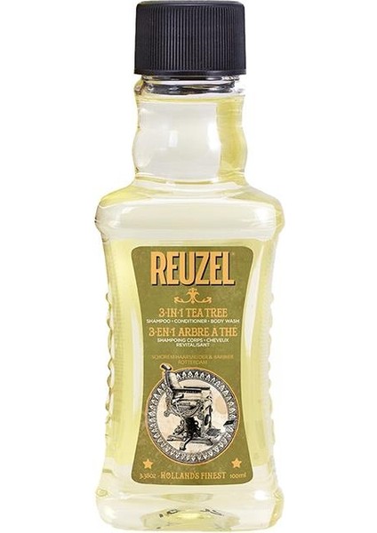 Tea Tree Erkekler Için 3ü1 Arada Şampuan 100ML
