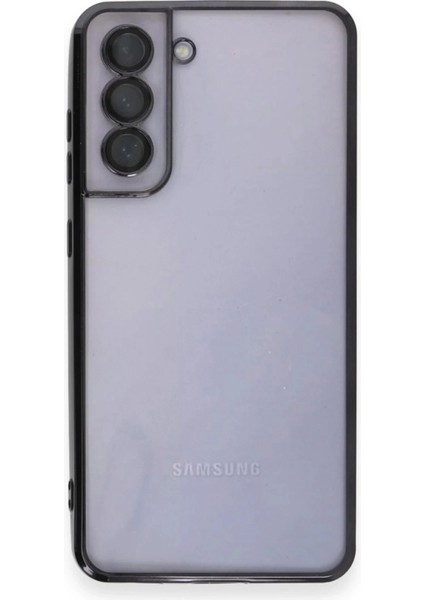 Samsung Galaxy S21 Fe Kılıf Lensli Silikon - Siyah fiyatları