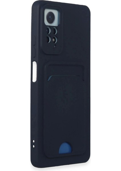 Xiaomi Redmi Note 11 Pro Kılıf Kelvin Kartvizitli Silikon - Lacivert fiyatları