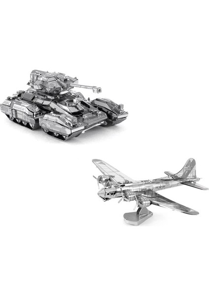 Yeni 3D Mini Üç Boyutlu Metal Çizgi Film Puzzle Yapboz Modeli Doğum Günü (Yurt Dışından)