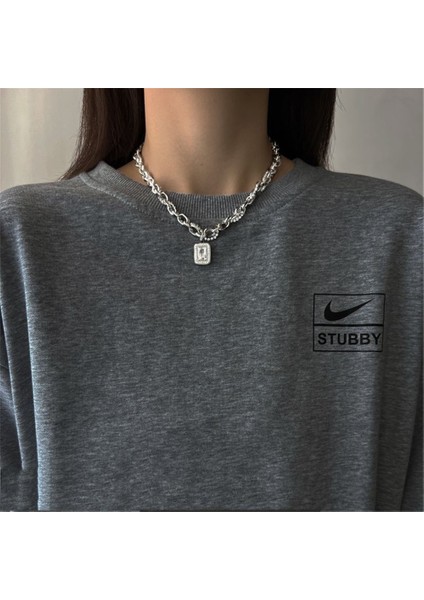 Soğuk Stil Değerli Taş Erkek Kolye Niş Tasarım Hip Hop Köprücük Kemiği Kolye (Yurt Dışından) fırsatları