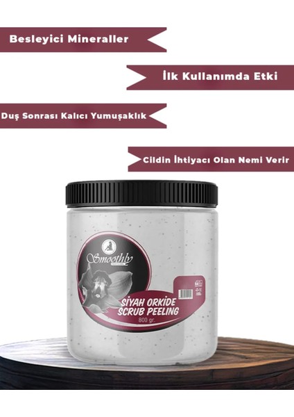 Siyah Orkide Özlü Canlandırıcı & Yumuşatıcı El Ayak ve Vücut Bakım Peelingi 800GR modelleri