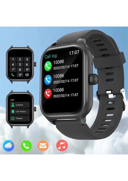 Akıllı Izleme, Kablosuz Çağrı/kadran, Çok Spor Modu, Hatırlatma ve Reddetme, Sms Hatırlatma, Iphone/andriod Renk: En Iyi Siyah (Yurt Dışından)