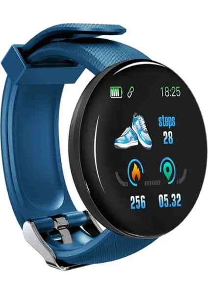 All-One Sağlık Izleme: Kalp Hızı Bp Monitör, Erkekler/kadınlar Için Fitness Tracker/çocuklar/çocuklar, Android Ios Smart Band Renk: Mavi/boyut: Orijinal Kutu ile (Yurt Dışından)