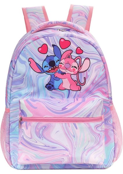 Makyaj Çantası Dikiş Ilkokul Çantası Çocukların Büyük Kapasiteli Sırt Çantası Şık ve Çok Yönlü Karikatür Okul Çantası Renk: 5 (Yurt Dışından)