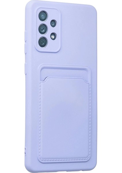Samsung Galaxy A13 4g Kılıf Kelvin Kartvizitli Silikon - Lila fiyatları