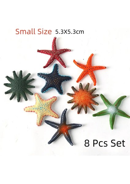Dalış Havuzu Oyuncakları Renkli Denizyıldızı Sualtı Havuz Oyuncakları Yumuşak Kauçuk Dalış Atma Çocuklar Için Yaz Yüzme Havuzu Partisi Favorscolor: 8pcs S (Yurt Dışından) fiyatları